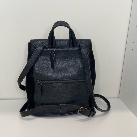 VTG 1996 COACH 9016 Black Leather/Suede
Berkeley Women Backpack Made in The US main image 15
